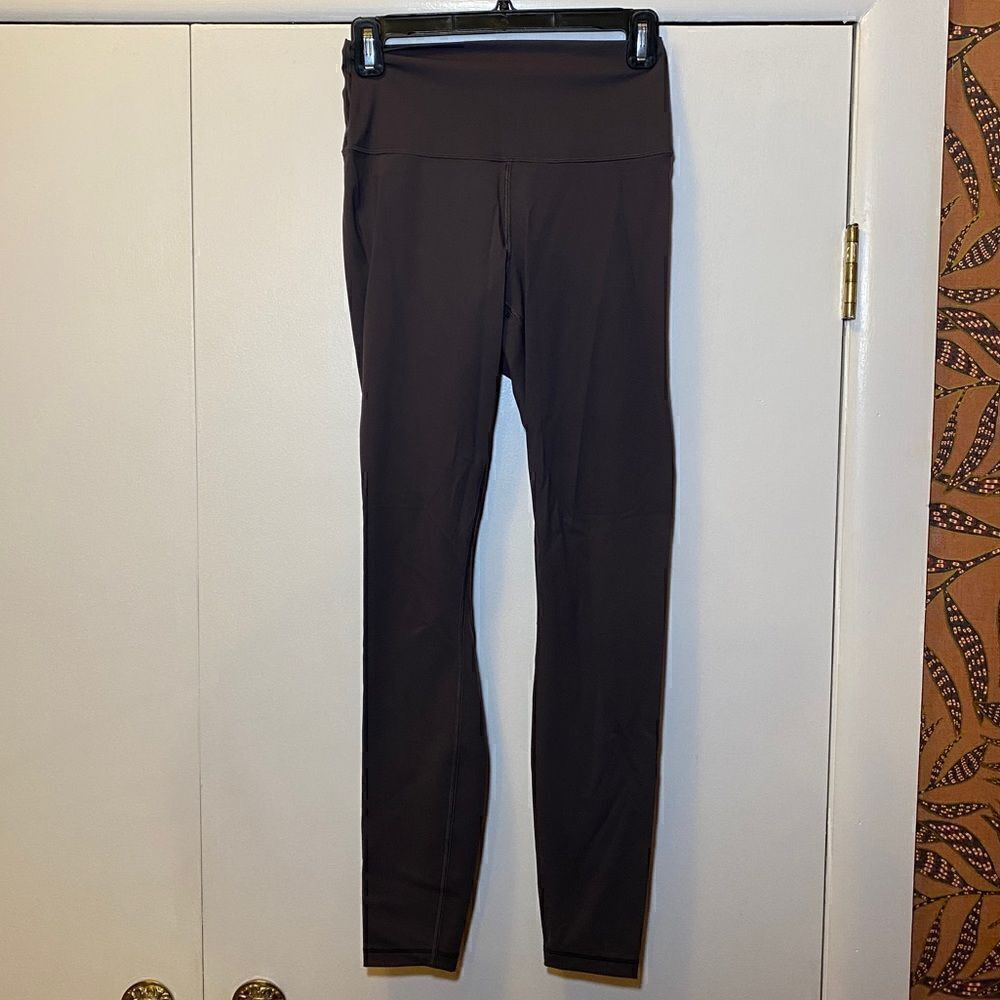 EVERLANE ReNew High Waist Leggings Gray-Plum Women’s Size Medium